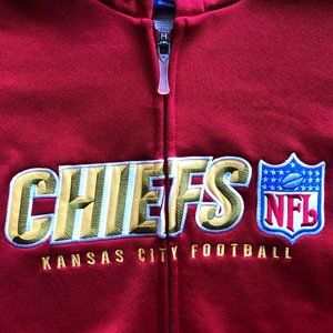 NWT official NFL Kansas City Chiefs Zip Hoodie XXL